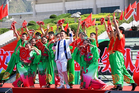 2019武都花椒產(chǎn)銷對接(電商)洽談會在階州廣場隆重開幕~