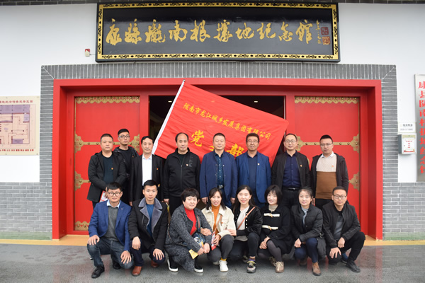 市龍江集團(tuán)開展“不忘初心、牢記使命”主題黨日活動