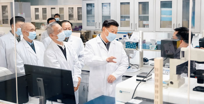 習(xí)近平:為打贏疫情防控阻擊戰(zhàn)提供強大科技支撐